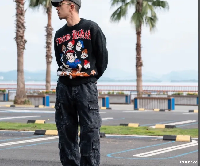 WHITE Snow SNOW SWEATER White Sweater 24FW 1003
